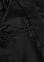 Women's transitional jacket with hood WHITEWOOD - Black