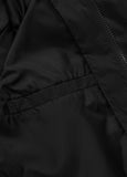Women's transitional jacket with hood WHITEWOOD - Black