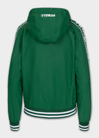 Women's transitional jacket with hood WHITEWOOD - Green