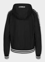 Women's transitional jacket with hood WHITEWOOD - Black