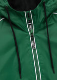Women's transitional jacket with hood WHITEWOOD - Green