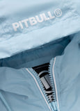 Women's transitional jacket with hood WHITEWOOD - light blue