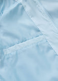 Women's transitional jacket with hood WHITEWOOD - light blue