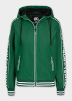 Women's transitional jacket with hood WHITEWOOD - Green