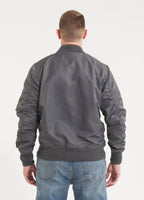 Men's transitional jacket MA-1 Logo - Graphite