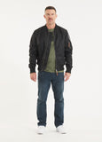 Men's Transition Jacket MA-1 Logo - Black