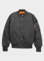 Men's transitional jacket MA-1 Logo - Graphite