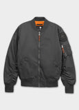 Men's transitional jacket MA-1 Logo - Graphite