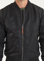 Men's Transition Jacket MA-1 Logo - Black