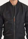 Men's Transition Jacket MA-1 Logo - Black