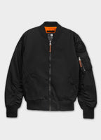 Men's Transition Jacket MA-1 Logo - Black