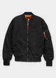 Men's Transition Jacket MA-1 Logo - Black