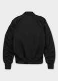 Men's Transition Jacket MA-1 Logo - Black