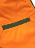 Men's Transition Jacket MA-1 Logo - Olive Green