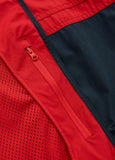 Men's 2-Color Longwood Hooded Transition Jacket - Red/Dark Blue