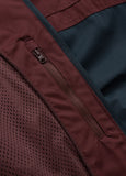 Men's 2 Color Longwood Hooded Transition Jacket - Burgundy/Dark Blue