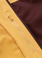 Men's 2 Color Longwood Hooded Transition Jacket - Yellow/Burgundy