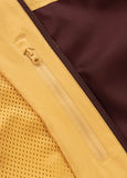 Men's 2 Color Longwood Hooded Transition Jacket - Yellow/Burgundy