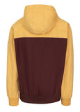 Men's 2 Color Longwood Hooded Transition Jacket - Yellow/Burgundy
