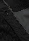Men's 2-Color Longwood Hooded Transition Jacket - Black/Grey