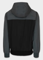Men's 2-Color Longwood Hooded Transition Jacket - Grey/Black