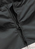 Men's 2-Color Longwood Hooded Transition Jacket - Grey/Black