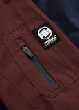 Men's 2 Color Longwood Hooded Transition Jacket - Burgundy/Dark Blue