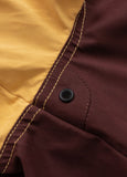 Men's 2 Color Longwood Hooded Transition Jacket - Yellow/Burgundy