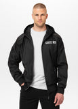 Men's Athletic Hilltop Hooded Transition Jacket - Black