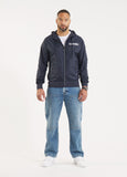 Herren Übergangsjacke mit Kapuze Athletic Logo - Dunkelblau