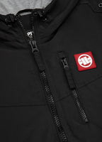 Herren Übergangsjacke mit Kapuze Cabrillo Summer - Schwarz