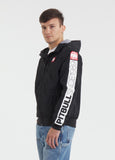 Herren Übergangsjacke mit Kapuze Cabrillo Summer - Schwarz