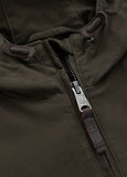 Men's transitional jacket with hood Crimson
