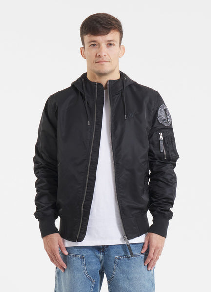 Men's Hooded Transition Jacket Starwood II - Black