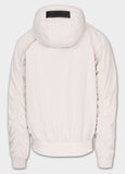 Men's transitional jacket with hood STEIN - Off-white