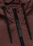 Men's transitional jacket with hood STEIN - Burgundy