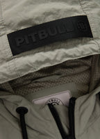 Men's transitional jacket with hood STEIN - olive grey