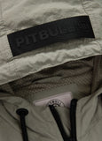 Men's transitional jacket with hood STEIN - olive grey