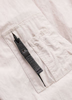 Men's transitional jacket with hood STEIN - Off-white