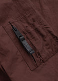 Men's transitional jacket with hood STEIN - Burgundy