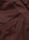 Men's transitional jacket with hood STEIN - Burgundy