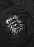 Men's Athletic Logo Hooded Transition Jacket - Black