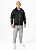 Herren Übergangsjacke mit Kapuze Athletic Logo - Schwarz