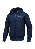 Herren Übergangsjacke mit Kapuze Athletic Logo - Dunkelblau