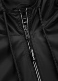 Herren Übergangsjacke mit Kapuze Athletic Logo - Schwarz