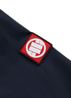 Herren Übergangsjacke mit Kapuze Athletic Logo - Dunkelblau