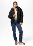 Women's winter jacket with hood Cleo