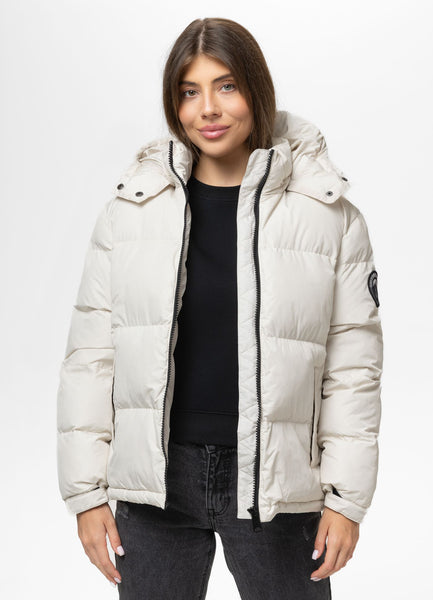 Women's winter jacket with hood Cleo