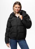 Women's winter jacket with hood Cleo
