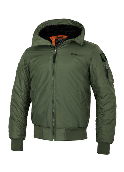 Herren winterjacke mit kapuze Encino
